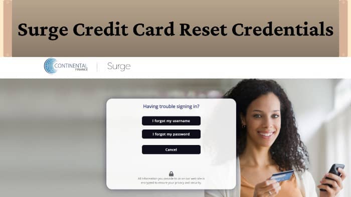 Surge-Credit-Card-Reset-Credentials